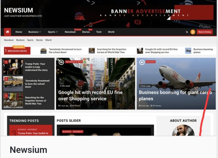 Newsium theme