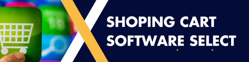 Shoping cart software select