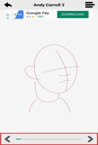 Draw football caricature