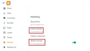 Custom Domain Name
